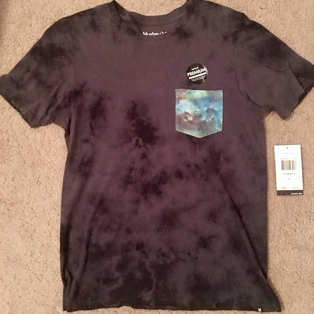 Men’s Hurley t-shirt with pocket, new with tags!